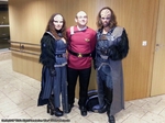 Klingonen und Sternenflottenoffizier